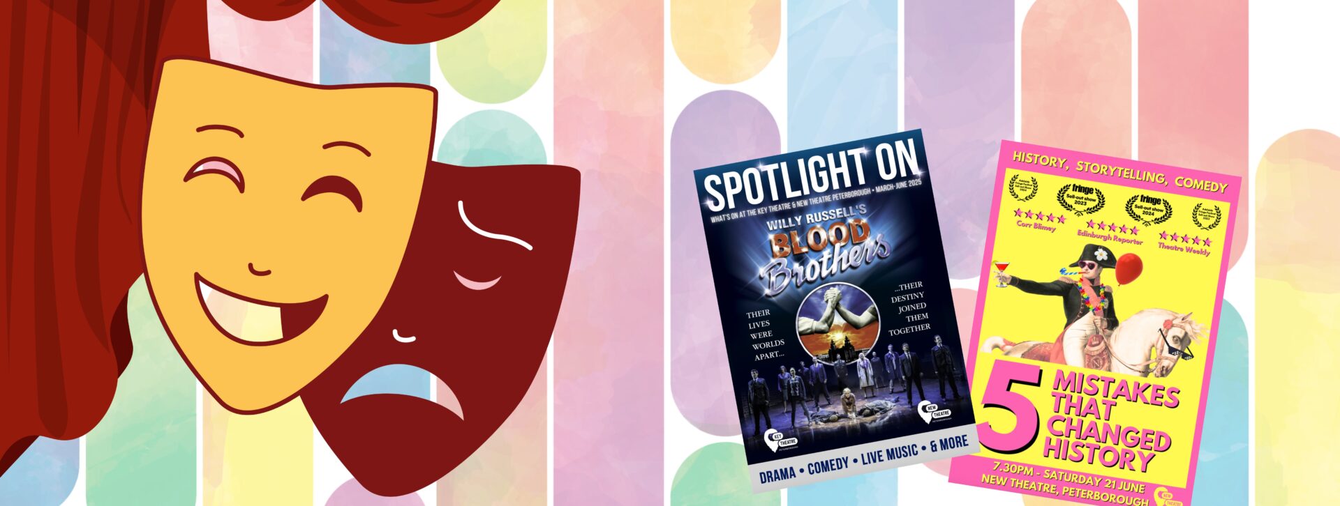 OUR SPOTLIGHT ON SPRING BROCHURES ARE HERE!📚🎭